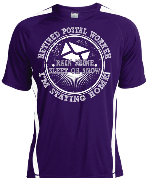 Retired Postal Worker T Shirt, I'm Staying Home T Shirt, Cool Shirt