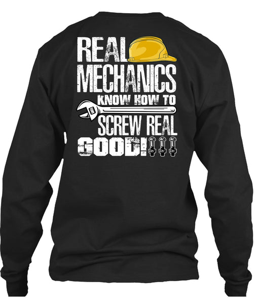 Real Mechanics T Shirt, Being A Mechanic T Shirt