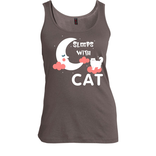 Sleeps With Cat Shirt, I Am A Cat Lover Shirt