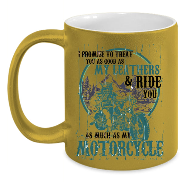I Love Riding My Motorcycle Coffee Mug, My Motorcycle Accent Mug