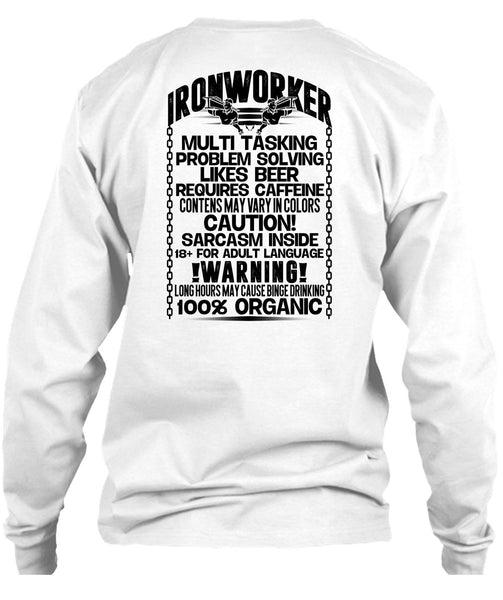 Ironworker Multitasking T Shirt, I Love Ironworker T Shirt