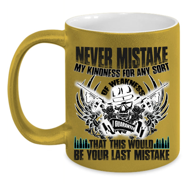 Funny Gift For My Friends Coffee Mug, Awesome Gunner Accent Mug