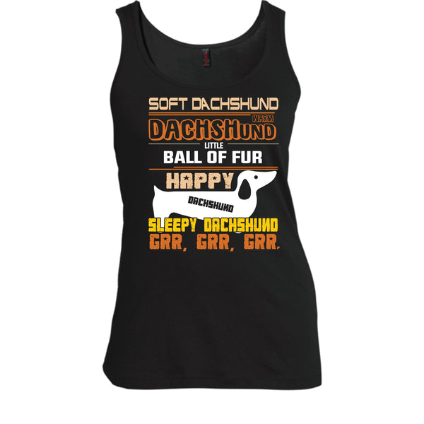 Soft Dachshund With Dachshund Little Ball Of Fur Shirt, Cool Dog Shirt