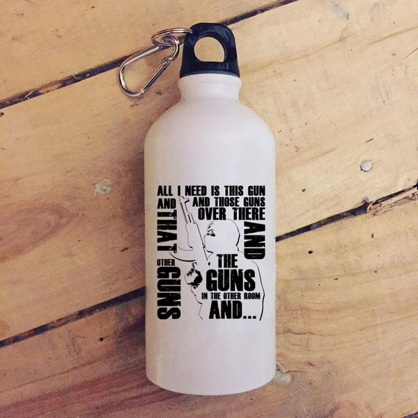 All I Need Is This Gun And Those Guns 20 oz Stainless Steel Bottle,Cool Gunner Outdoor Sports Water Bottle