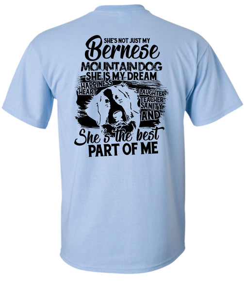 My Bernese Mountain Dog T Shirt, I Love Hiking T Shirt