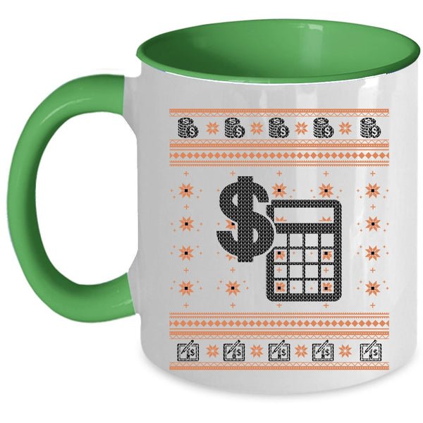 Cool Christmas Gift For Accountant Coffee Mug, Accountant Accent Mug