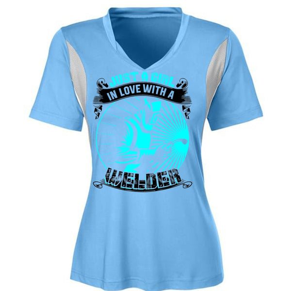 Just A Girl In Love With A Welder T Shirt, I Love Welding T Shirt, Awesome T-Shirts