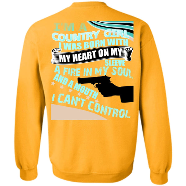 I Love Veteran T Shirt, I'm A Country Girl Sweatshirt