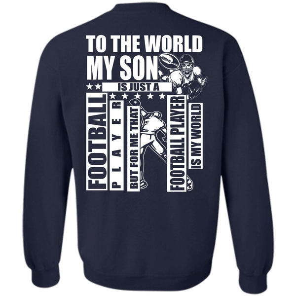 Football Player T Shirt, I Love Football Sweatshirt