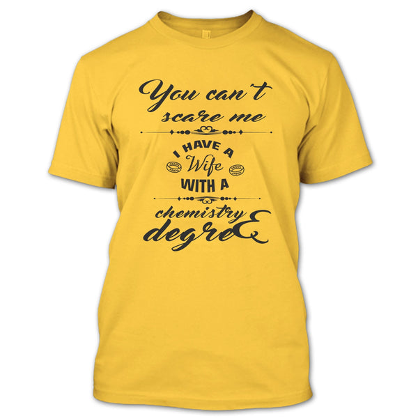 A black t-shirt with the shopify logo