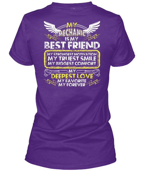 My Mechanic Is My Best Friend T Shirt, My Favorite My Forever T Shirt