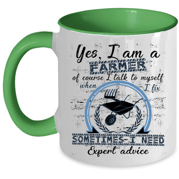Awesome Farmer Coffee Mug, I Am A Farmer Accent Mug