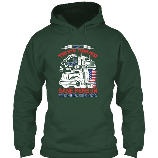 I'm A Truck Driver T Shirt, Smile Back Keep Driving T Shirt