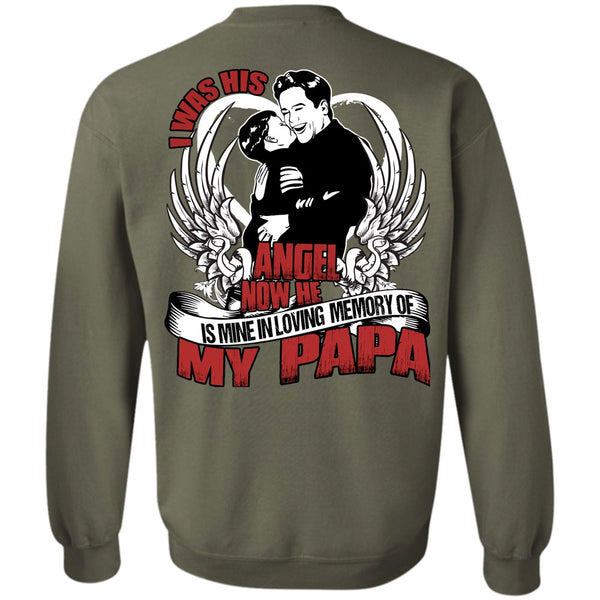 Loving Memory Of My Papa T Shirt, I Love Papa Sweatshirt