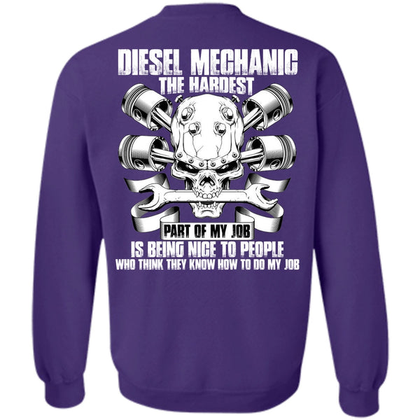 Being Nice To People T Shirt, I Love Mechanic Sweatshirt