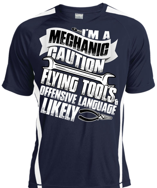 I'm A Mechanic T Shirt, Flying Tools T Shirt, Cool Shirt