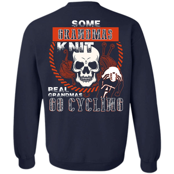 Real Grandmas Go Cycling T Shirt, I Love Biker Sweatshirt