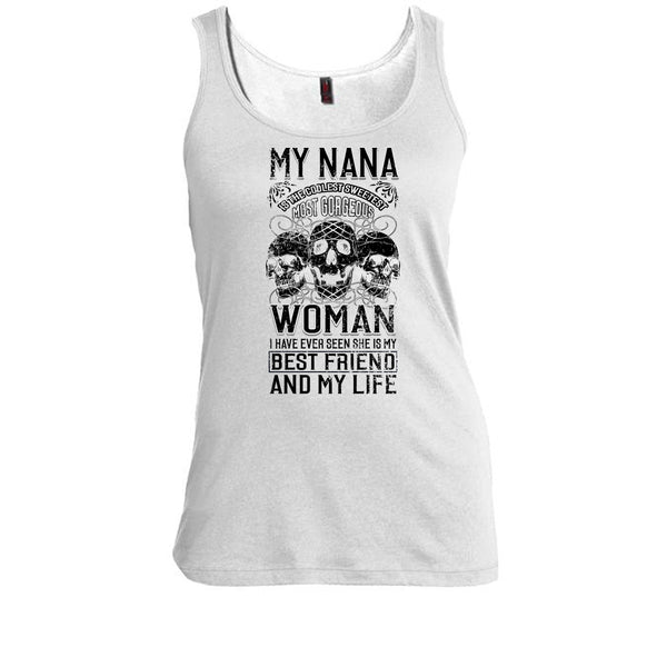 My Nana Is The Coolest Woman T Shirt, Coolest Nanny Ever T Shirt, Awesome t-shirts