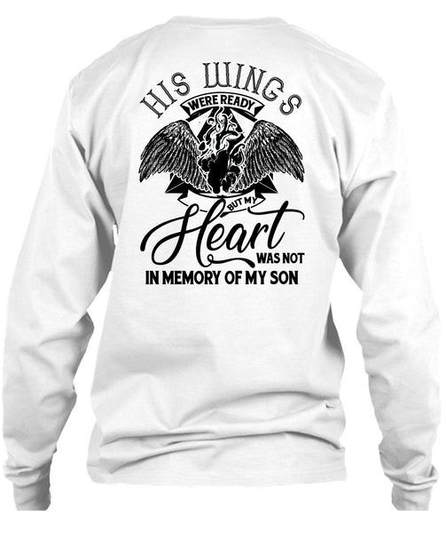 My Heart Was Not In Memory Of My Son T Shirt, I Love Son T Shirt