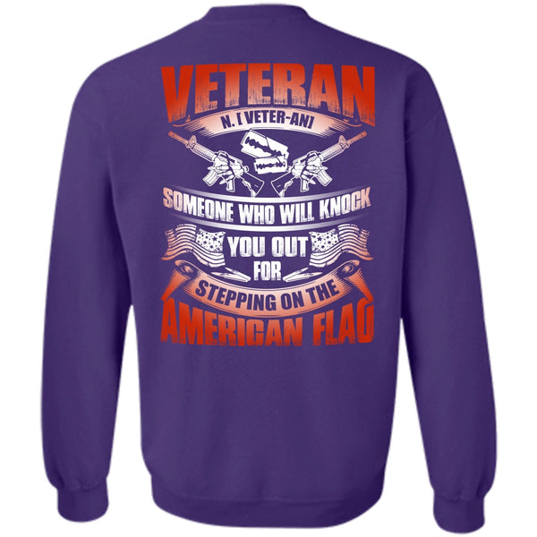 American Flag T Shirt, Being A Veteran Sweatshirt
