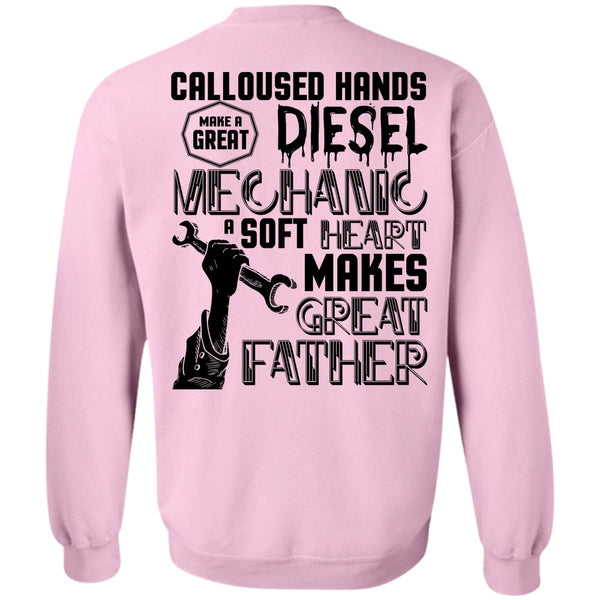 I Love Mechanic T Shirt, Make A Great Diesel Mechanic Sweatshirt