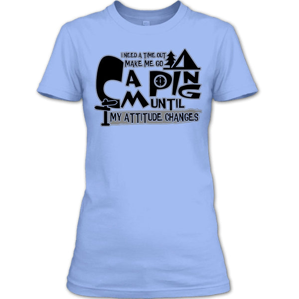 Make Me Go Camping T Shirt, I'm A Camping Lover T Shirt