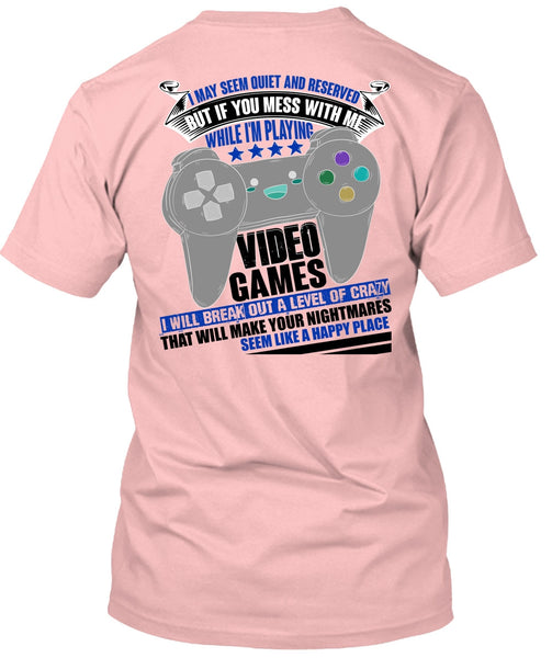 I'm Playing Video Games T Shirt, I Love Gaming T Shirt