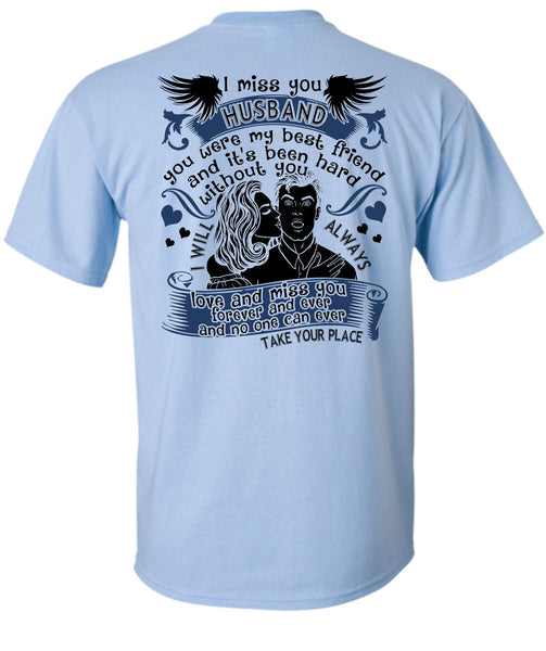 I Miss You Husband T Shirt, I Love Husband T Shirt