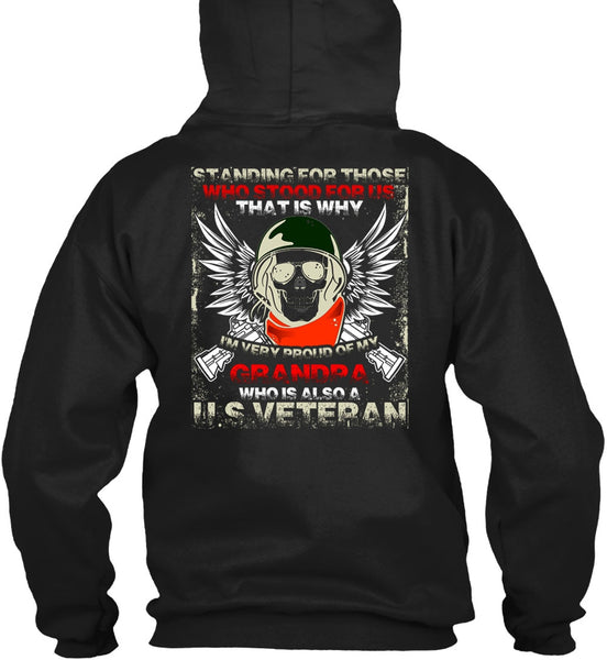 Grandpa Who Is Also US Veteran T Shirt, Being A Veteran T Shirt