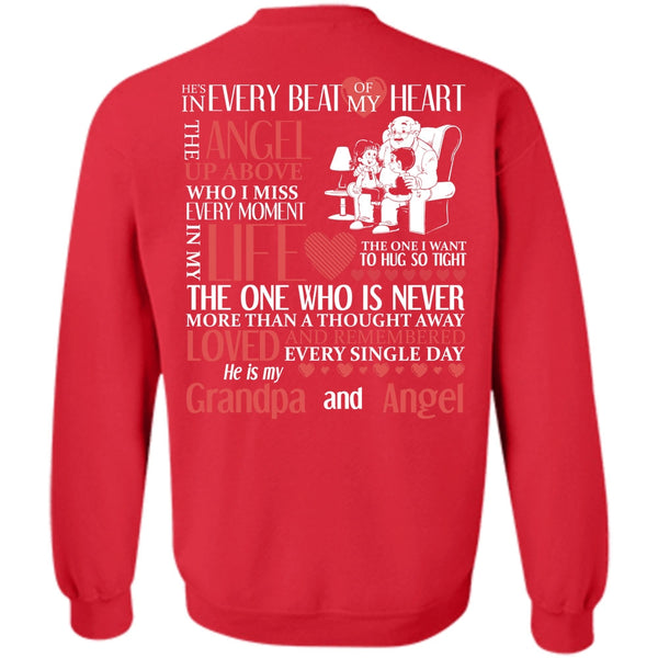 Beat Of My Heart T Shirt, I Love Grandpa Sweatshirt
