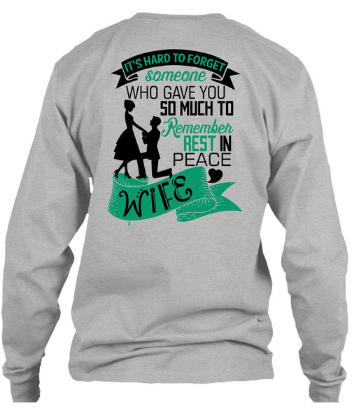 Remember Rest In Peace Wife T Shirt, I Love Husband T Shirt