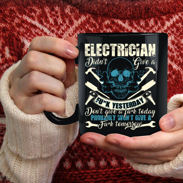 Electrician Coffee Mug, Cool Gift For Electricians Coffee Cup
