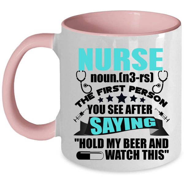 Best Gift For Nurse Coffee Mug, Nurse Accent Mug