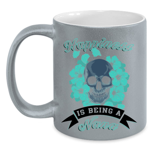 Awesome Nana Coffee Mug, Happiness Is Being A Nana Accent Mug
