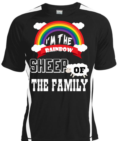 A black t-shirt with the shopify logo