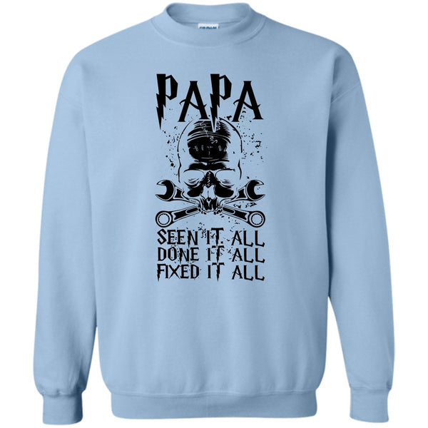 Coolest Papa Ever T Shirt, Papa Seen It All Sweatshirt