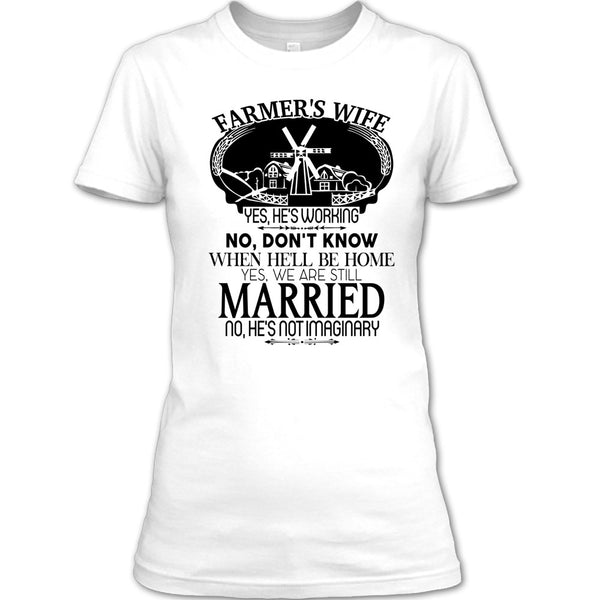 Farmer's Wife T Shirt, Gift For Farmer's Wife T Shirt
