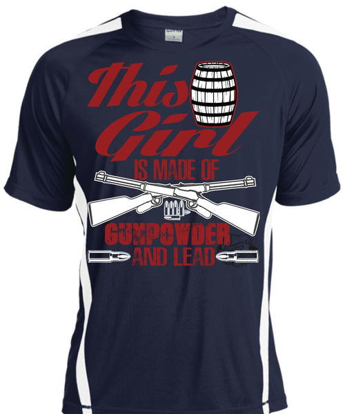 This Girl Is Made Of Gunpowder T Shirt, Being A Veteran T Shirt, Cool Shirt