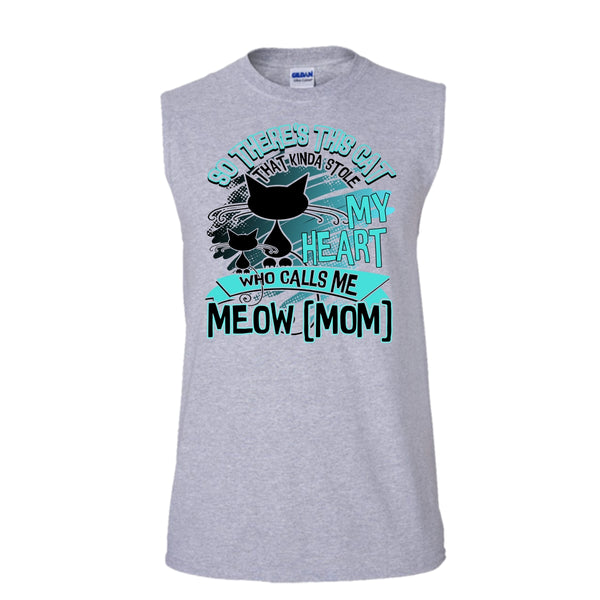 Never Underestimate T Shirt, Coolest Cat Lady Tank Top (Men's Cotton Sleeveless)