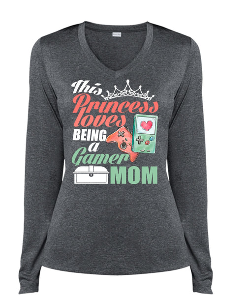 This Princess Loves T Shirt, Being A Gamer Mom T Shirt