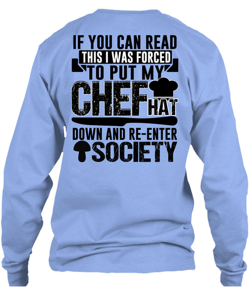 I Was Forced To Put My Chef T Shirt, I Love Cooker T Shirt
