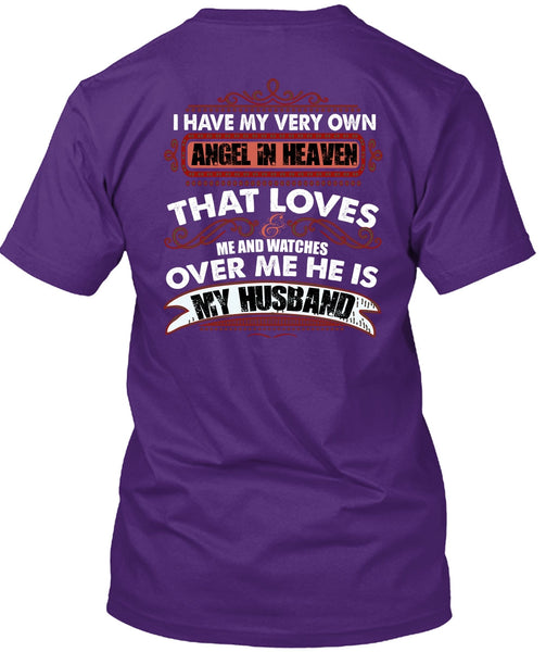 He Is My Husband T Shirt, Angel In Heaven T Shirt