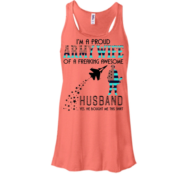 I'm A Proud Army Wife T Shirt, Coolest Army Wife T Shirt, Awesome t-shirts