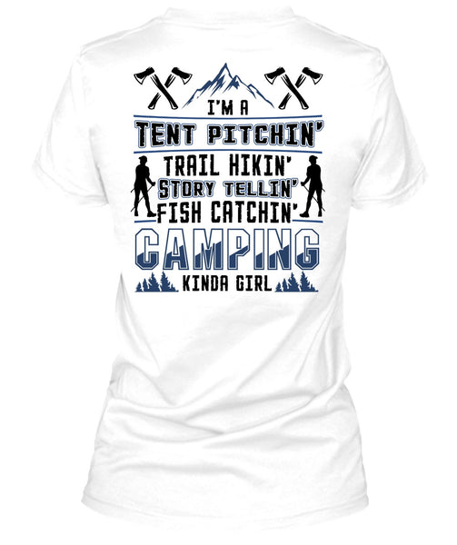 Camping Kinda Girl T Shirt, I Love Camping T Shirt