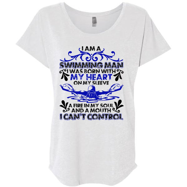 I Am A Swimming Man T Shirt, I Love Swimming T Shirt, Awesome T-Shirts