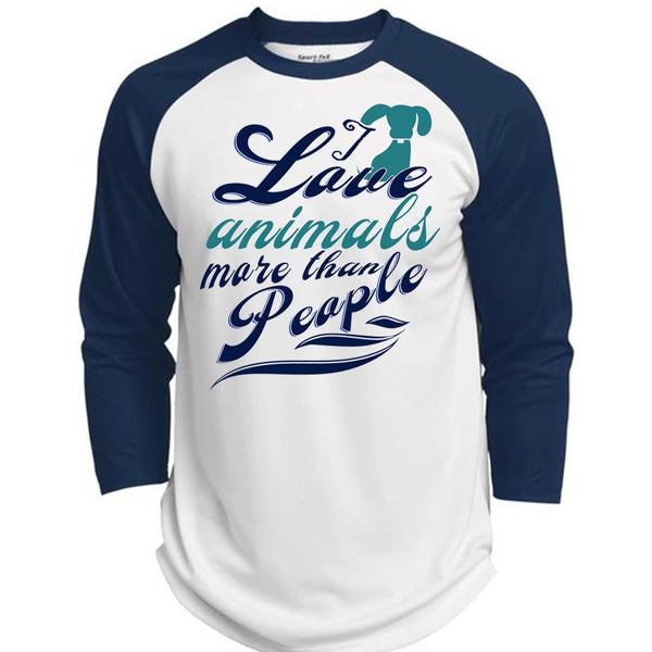 I Love Animal More Than People T Shirt, I Love Dog T Shirt, My Life T Shirt  (Polyester Game Baseball Jersey)