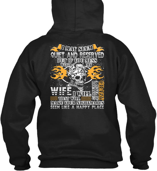 You Mess With My Wife T Shirt, Happy Place T Shirt