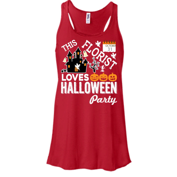 Halloween T Shirt, This Florist Love Halloween Party T Shirt, Cool T Shirt