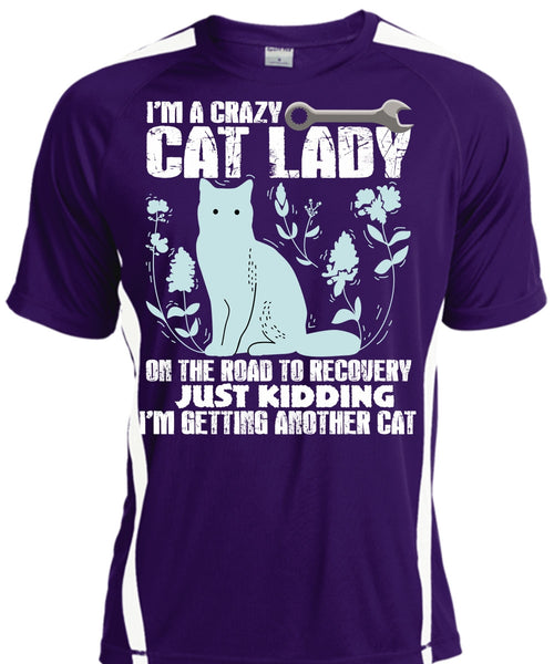 I'm A Crazy Cat Lady On The Road T Shirt, I'm Getting Another Cat T Shirt, Cool Shirt