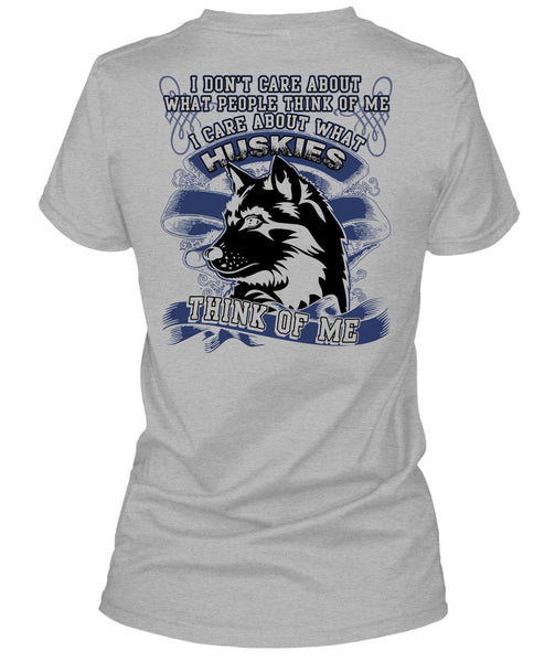 I Care About What Huskies T Shirt, I Love Husky T Shirt
